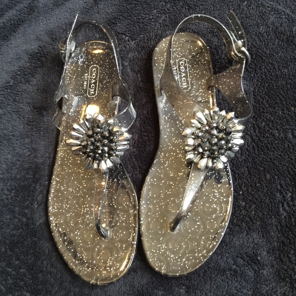 Coach Hilda Jelly Sandals